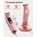 Rolgno Electric Razor for Women, [IPX6 Waterproof & Skin-Friendly] Lady Shaver Body Trimmer, Rechargeable Ladies Hair Remover with USB Charge Dock, for Face, Legs, Arms, Travel Lock, Wet and Dry