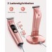 Rolgno Elektrischer Rasierer Damen, [IPX6 Wasserdicht & Hautfreundlich] Damenrasierer Elektrisch, Body Trimmer Damen mit USB-Ladestation, Nass-Trockenrasierer, Lady Shaver, für Beine/Arme/Gesicht