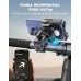 Rolgno Bike Phone Holder, [Camera Friendly] [Built-in Holder for Airtag] Motorcycle Phone Mount, 360° Rotatable Motorbike Bicycle Phone Holder, Compatible with iPhone 15/14 and More 4.7-6.8'' Phones